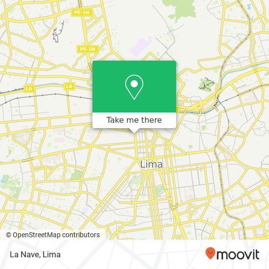 La Nave map