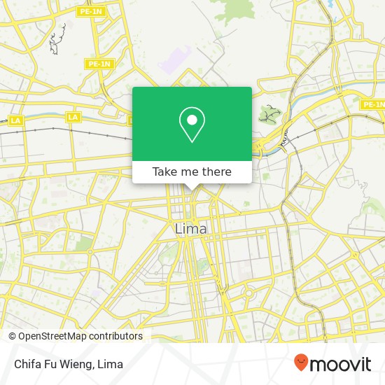 Chifa Fu Wieng map