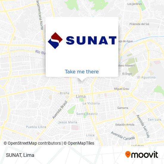 SUNAT map