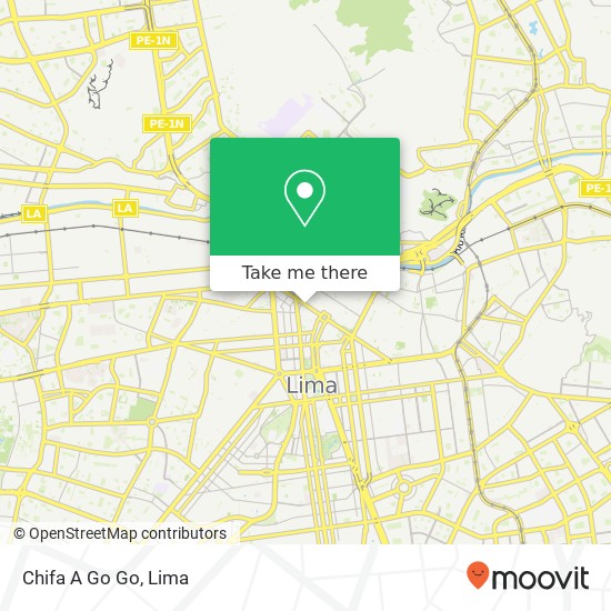 Chifa A Go Go map