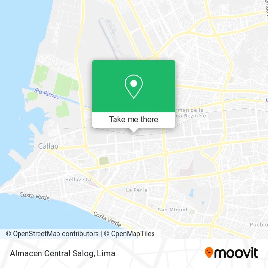 Almacen  Central Salog map