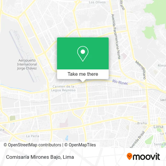 Comisaría Mirones Bajo map
