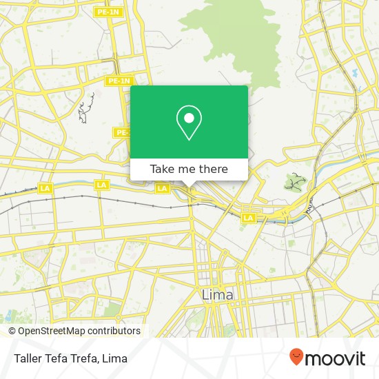 Taller Tefa Trefa map