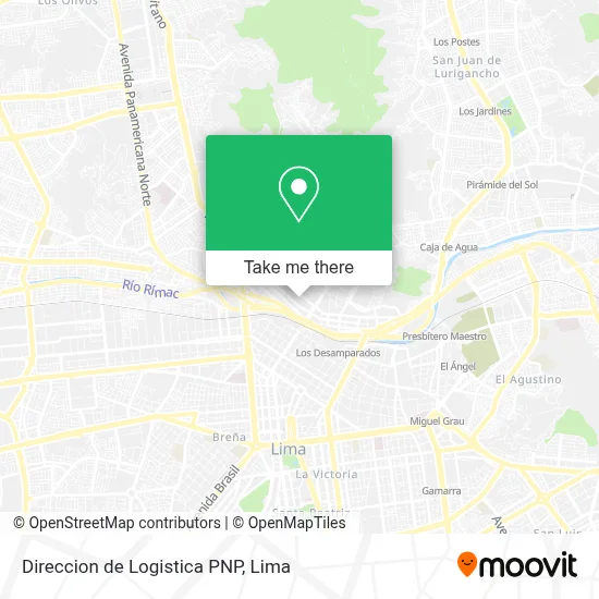 Direccion de Logistica PNP map