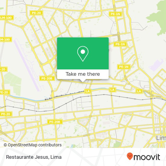 Restaurante Jesus map