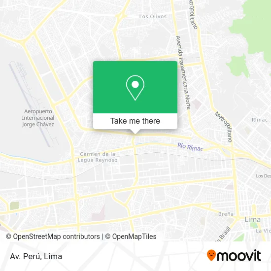 Av. Perú map