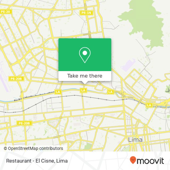 Restaurant - El Cisne map