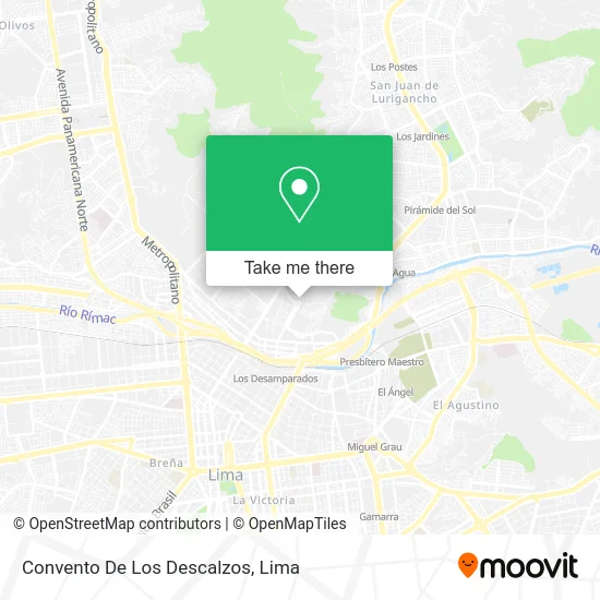 Convento De Los Descalzos map