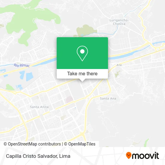 Mapa de Capilla Cristo Salvador