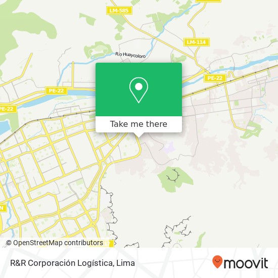 R&R Corporación Logística map