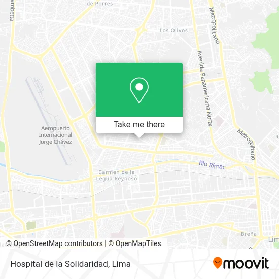 Hospital de la Solidaridad map
