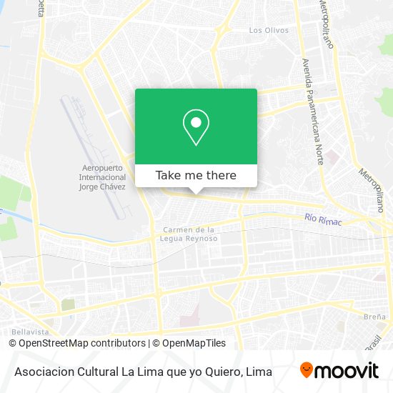Asociacion Cultural La Lima que yo Quiero map