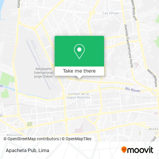 Mapa de Apacheta Pub