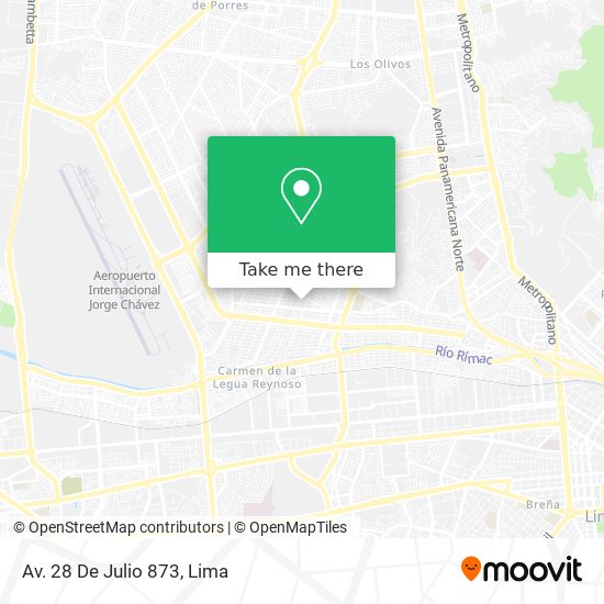 Mapa de Av. 28 De Julio 873