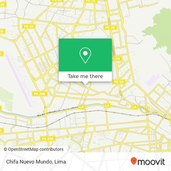 Chifa Nuevo Mundo map