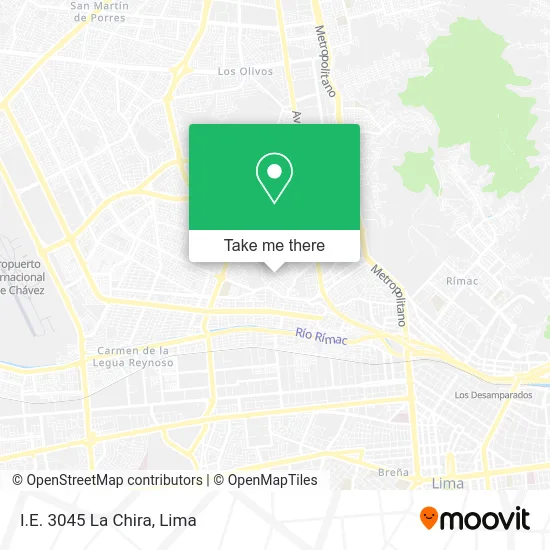 I.E. 3045 La Chira map