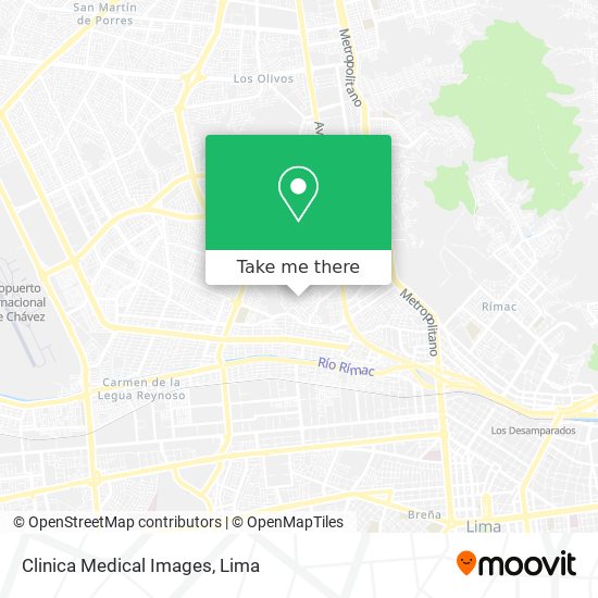 Clinica Medical Images map