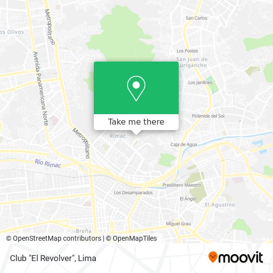 Club "El Revolver" map