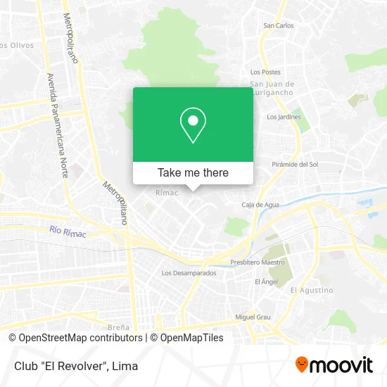 Club "El Revolver" map