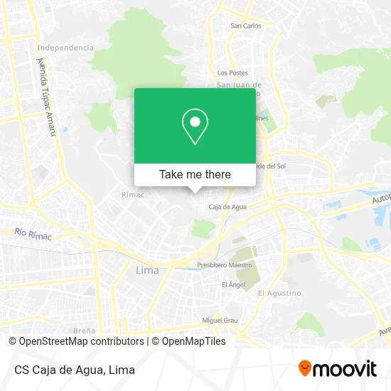 CS Caja de Agua map