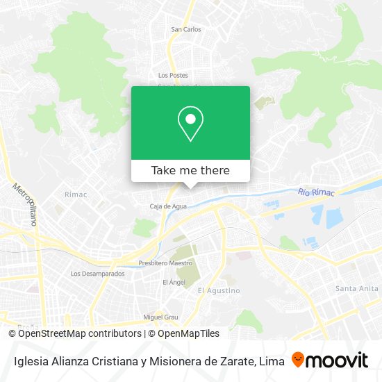 Iglesia Alianza Cristiana y Misionera de Zarate map