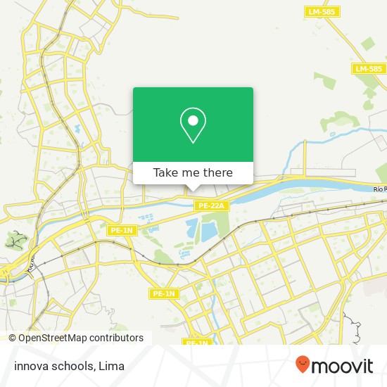 Mapa de innova schools