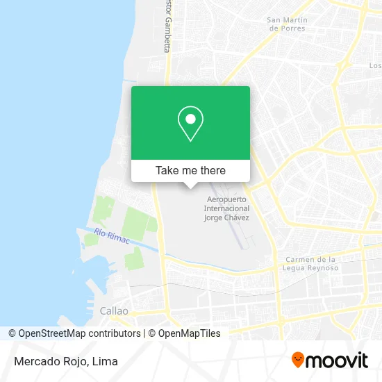 Mercado Rojo map