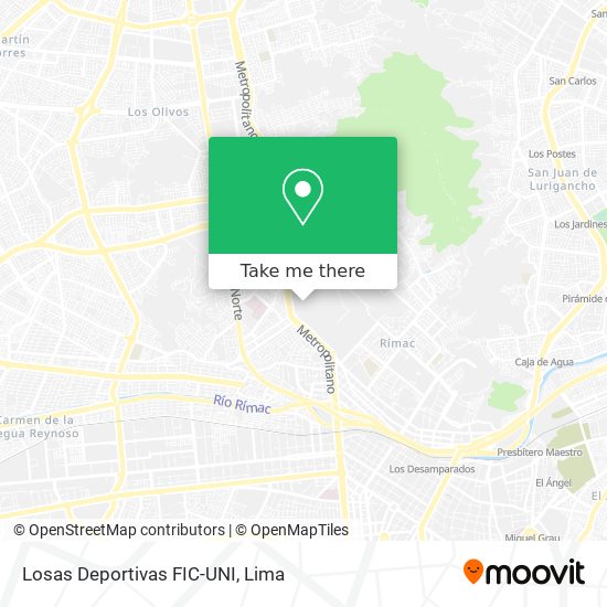 Losas Deportivas FIC-UNI map