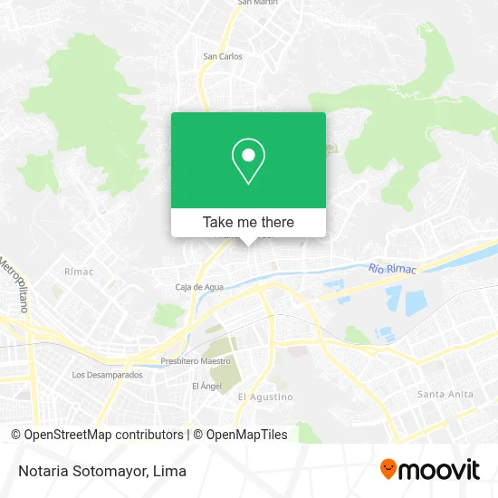 Notaria Sotomayor map