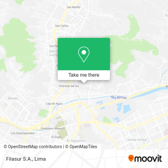 Filasur S.A. map