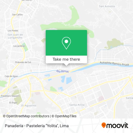 Panadería - Pastelería "Yolita" map