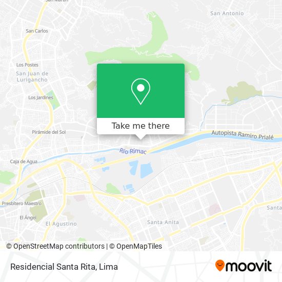 Residencial Santa Rita map