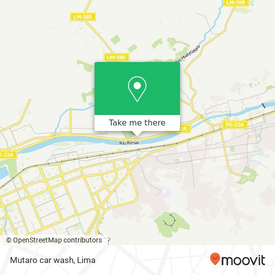 Mutaro car wash map