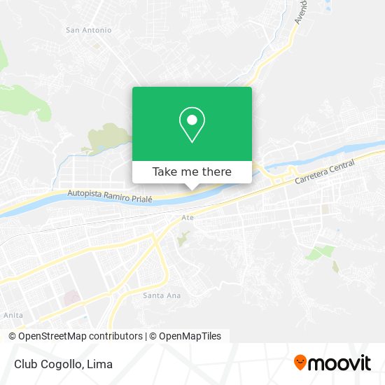 Club Cogollo map