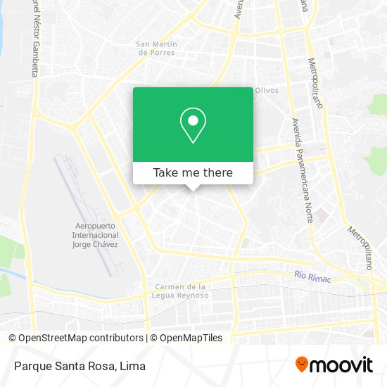 Parque Santa Rosa map