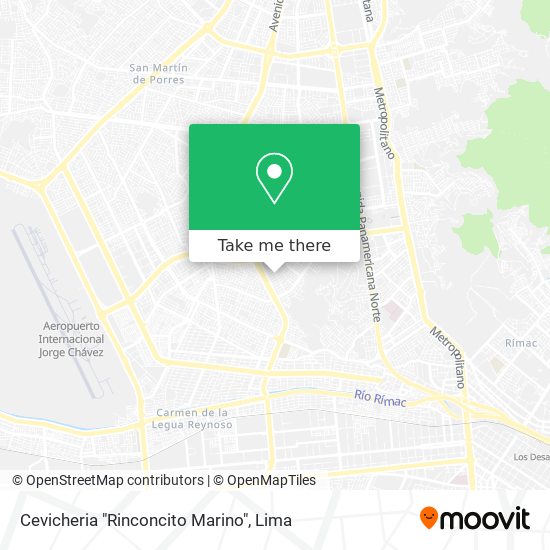 Cevicheria "Rinconcito Marino" map