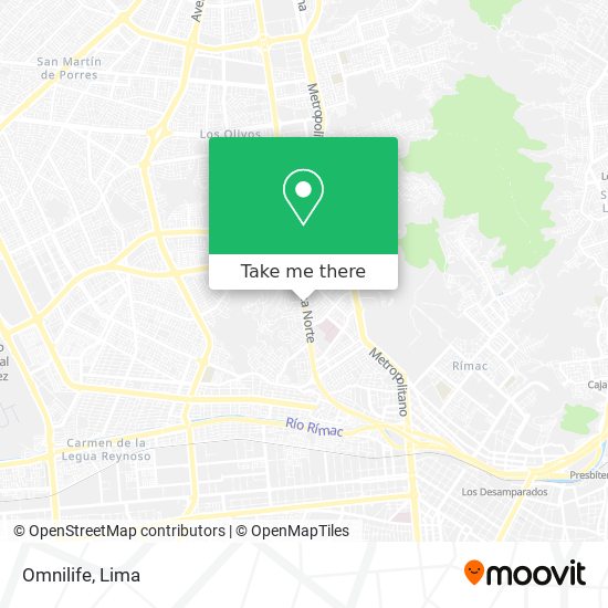 Omnilife map