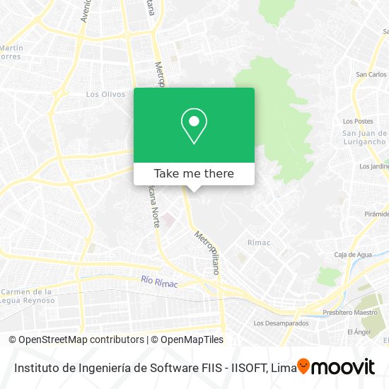 Instituto de Ingeniería de Software FIIS - IISOFT map