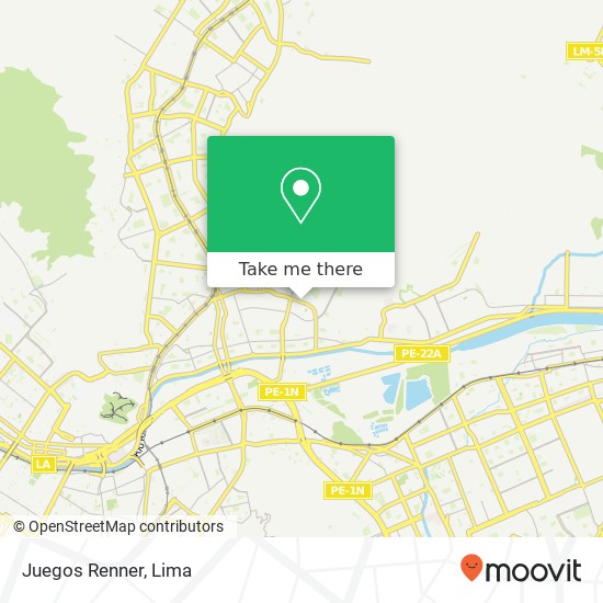 Juegos Renner map