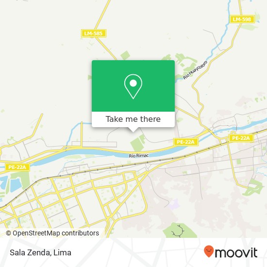 Sala Zenda map