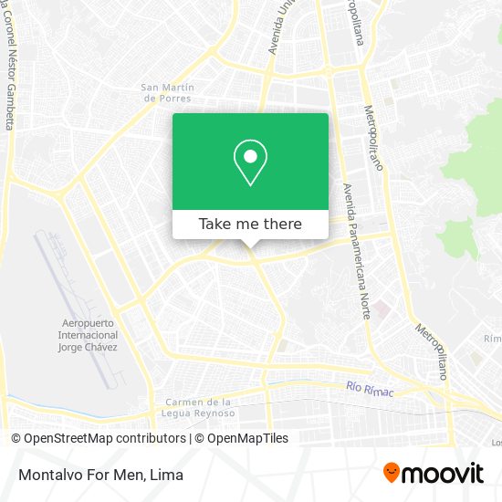 Montalvo For Men map