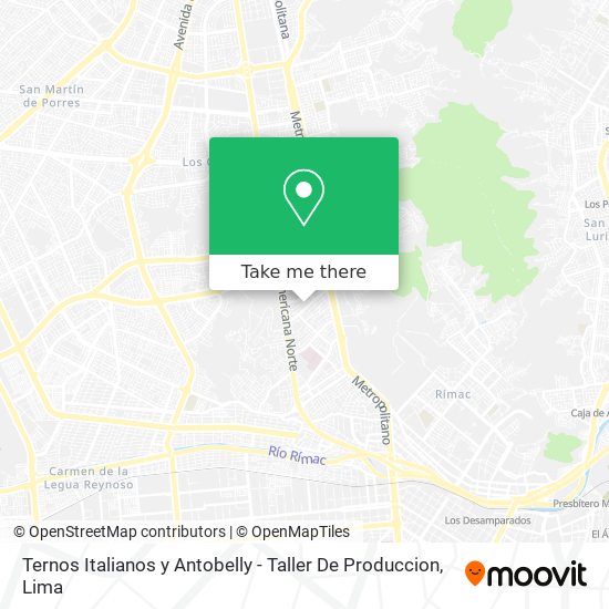 Ternos Italianos y Antobelly - Taller De Produccion map