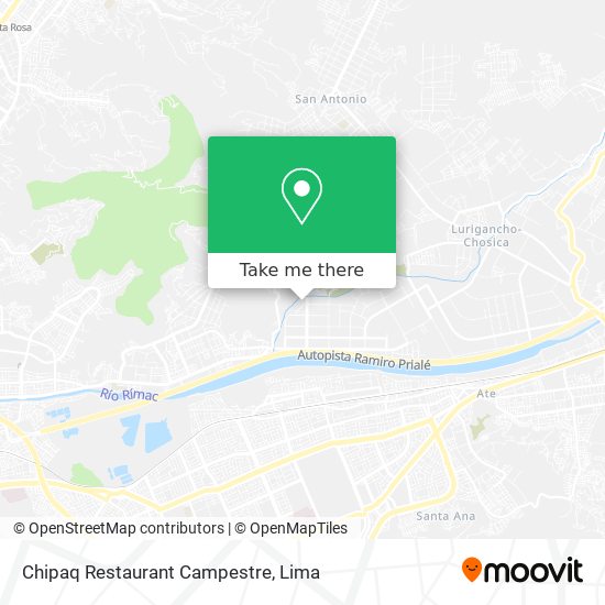 Mapa de Chipaq Restaurant Campestre