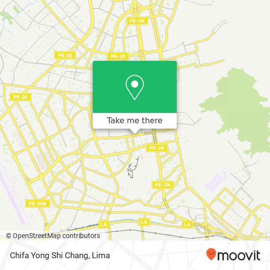 Mapa de Chifa Yong Shi Chang