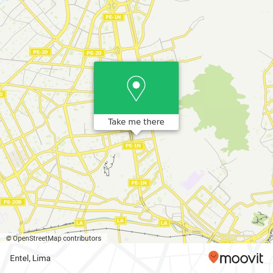 Entel map