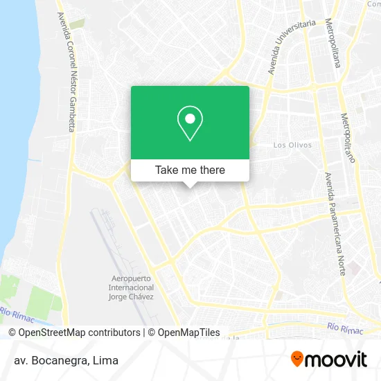 av. Bocanegra map
