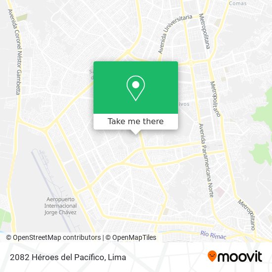 2082 Héroes del Pacífico map
