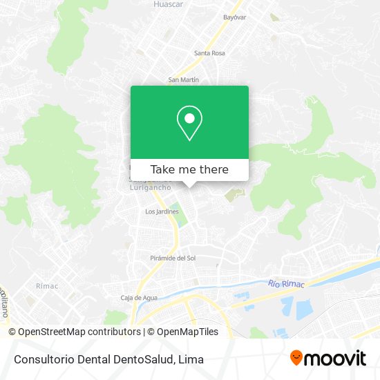 Consultorio Dental DentoSalud map