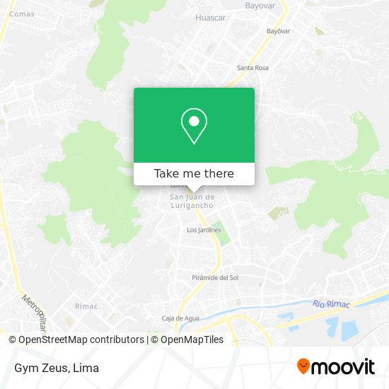 Gym Zeus map