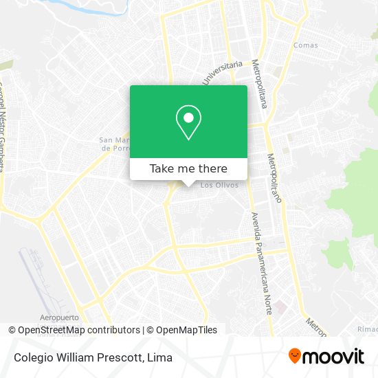 Colegio William Prescott map